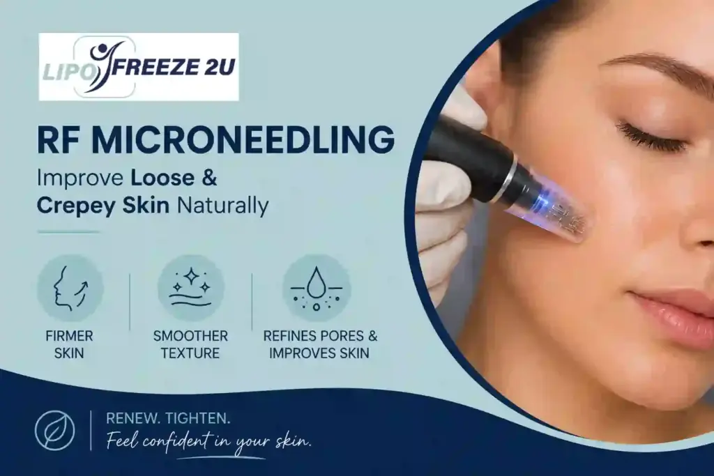 Can RF Microneedling Help Improve Loose and Crepey Skin Keighley?